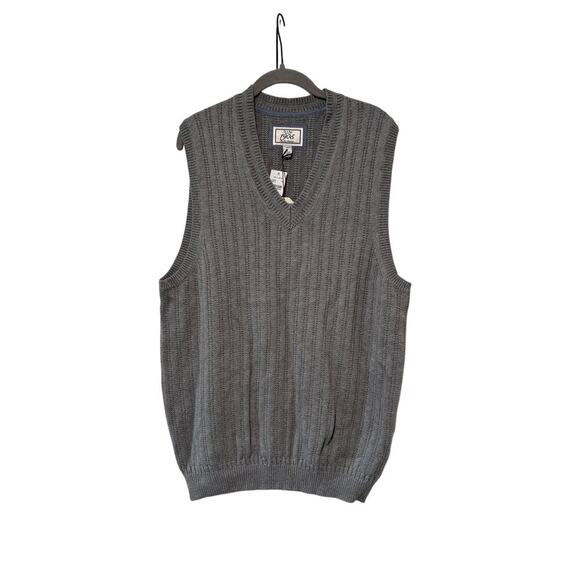 Jos. A. Bank Other - Jos. A. Bank 1905 Gray Knit V-Neck Sweater Vest M